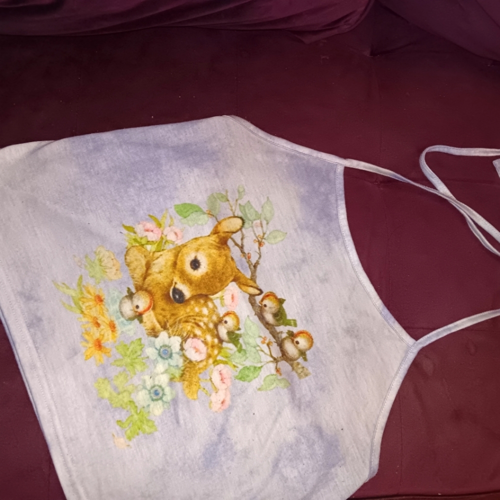 Romwe Deer crop top
